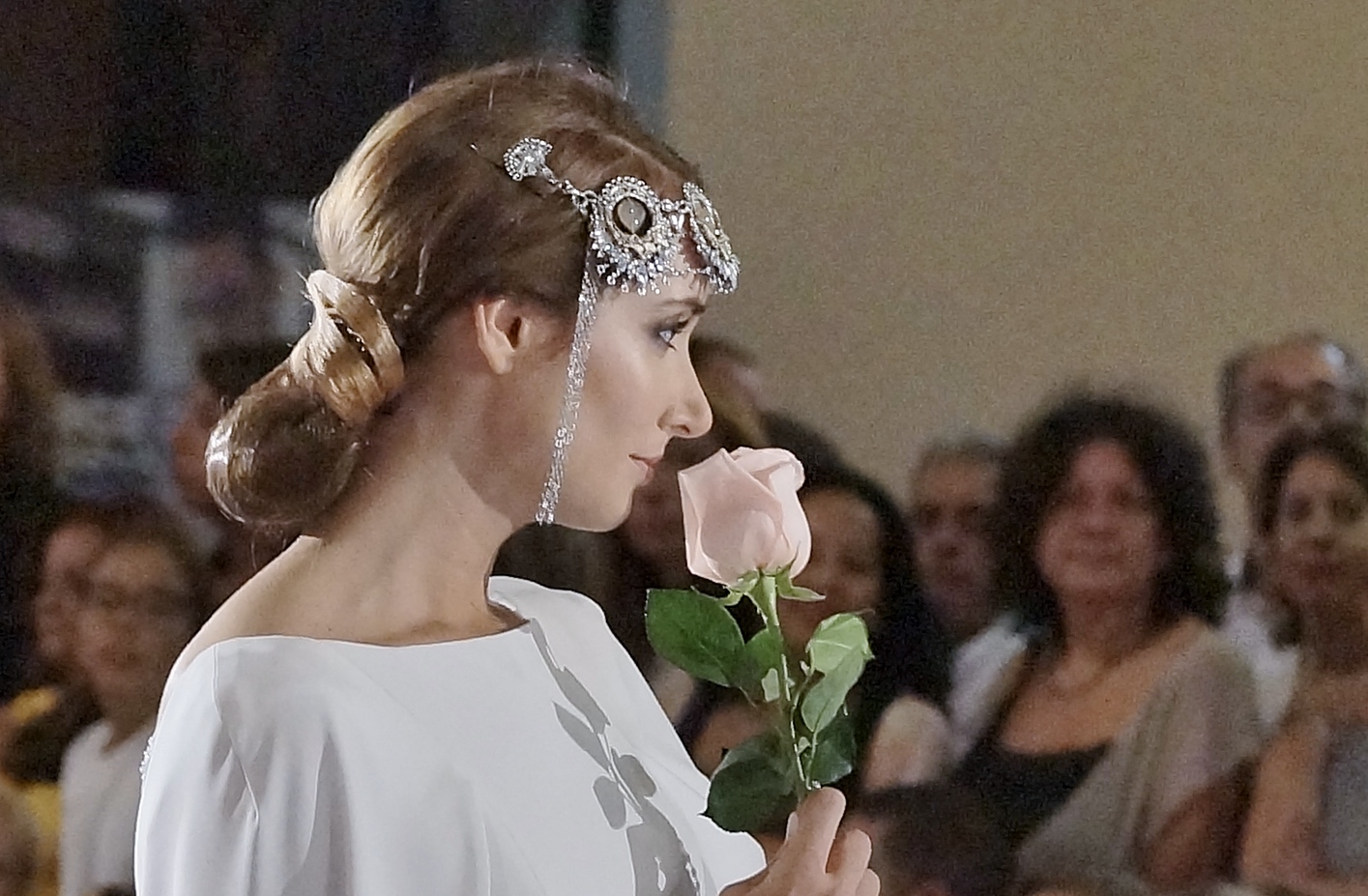 La modelo de Pasarela Larios Fashion Week (Málaga)