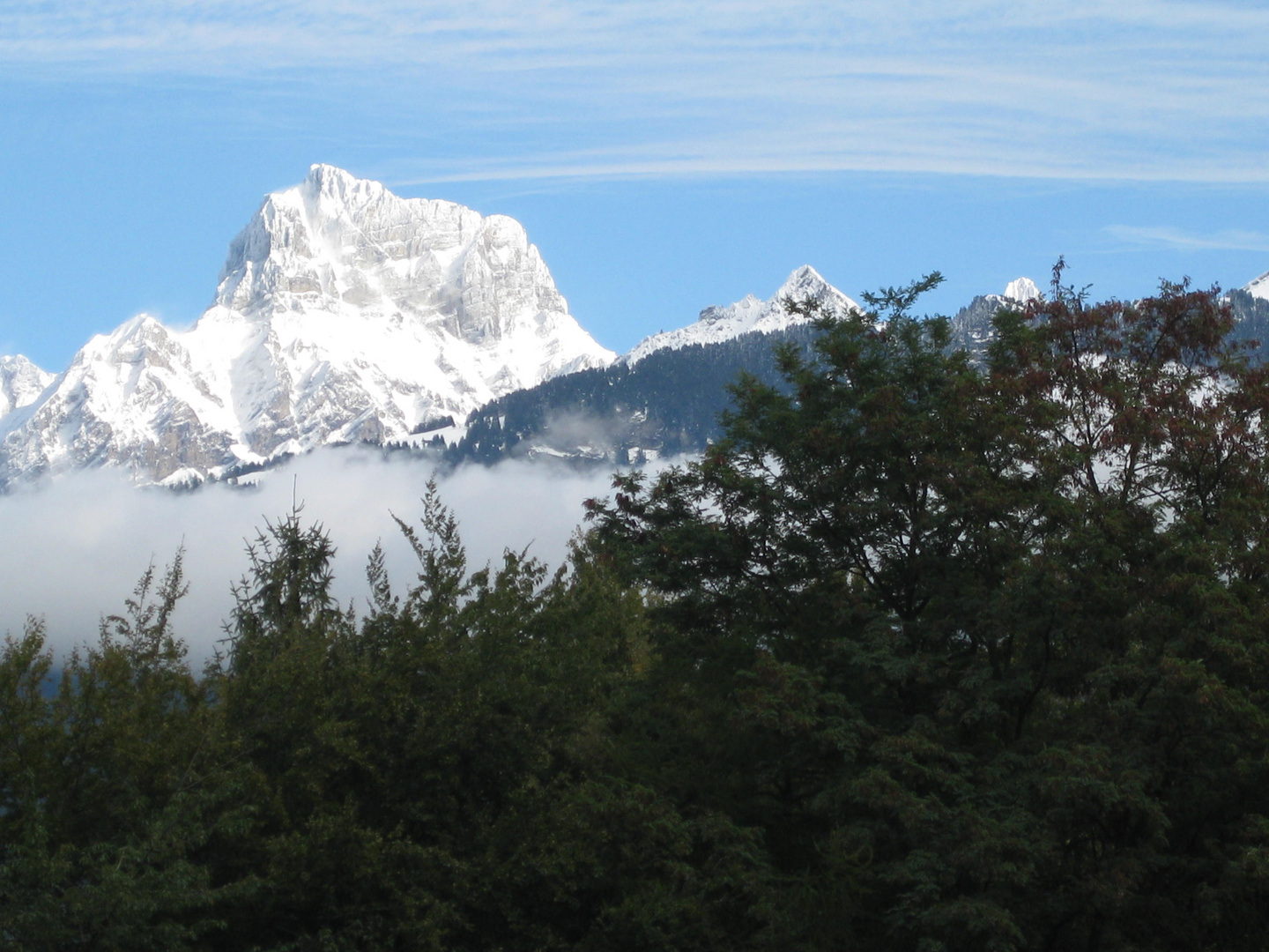 La montagna si veste di bianco