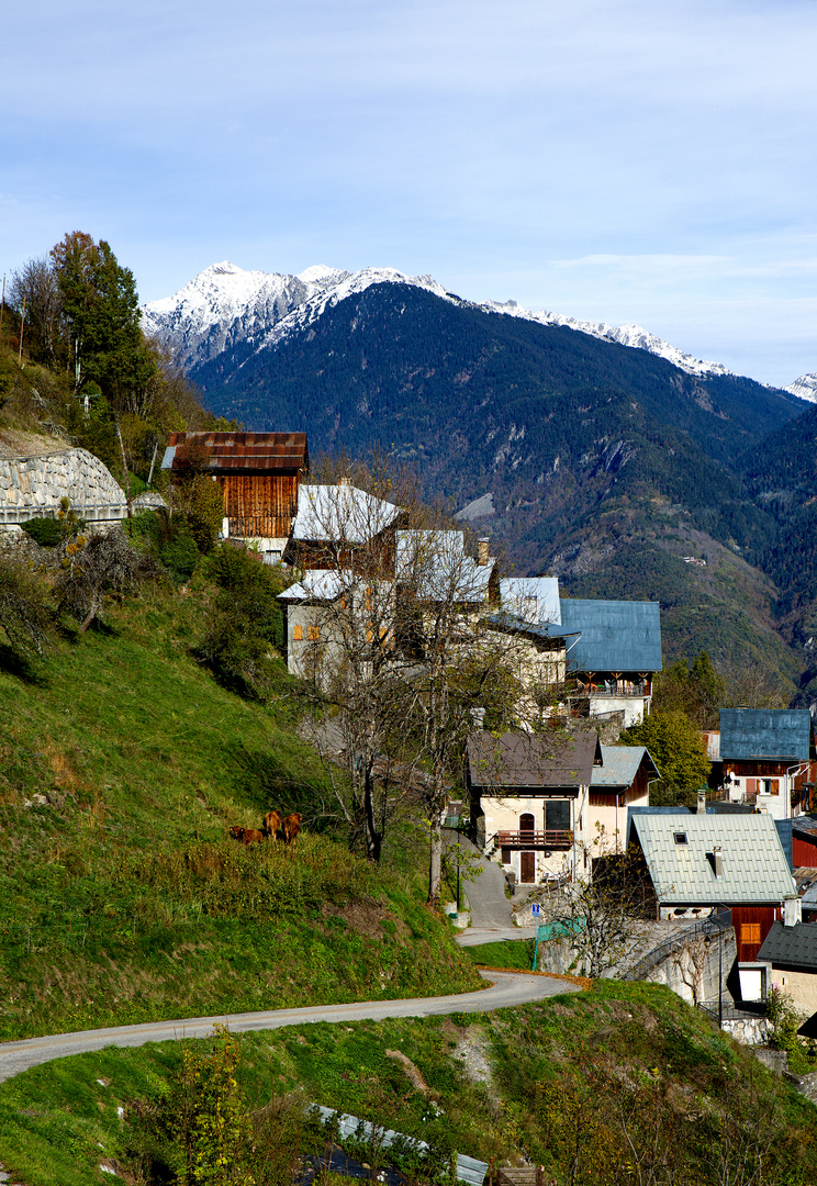 La montagne c'est "pentu"  ....