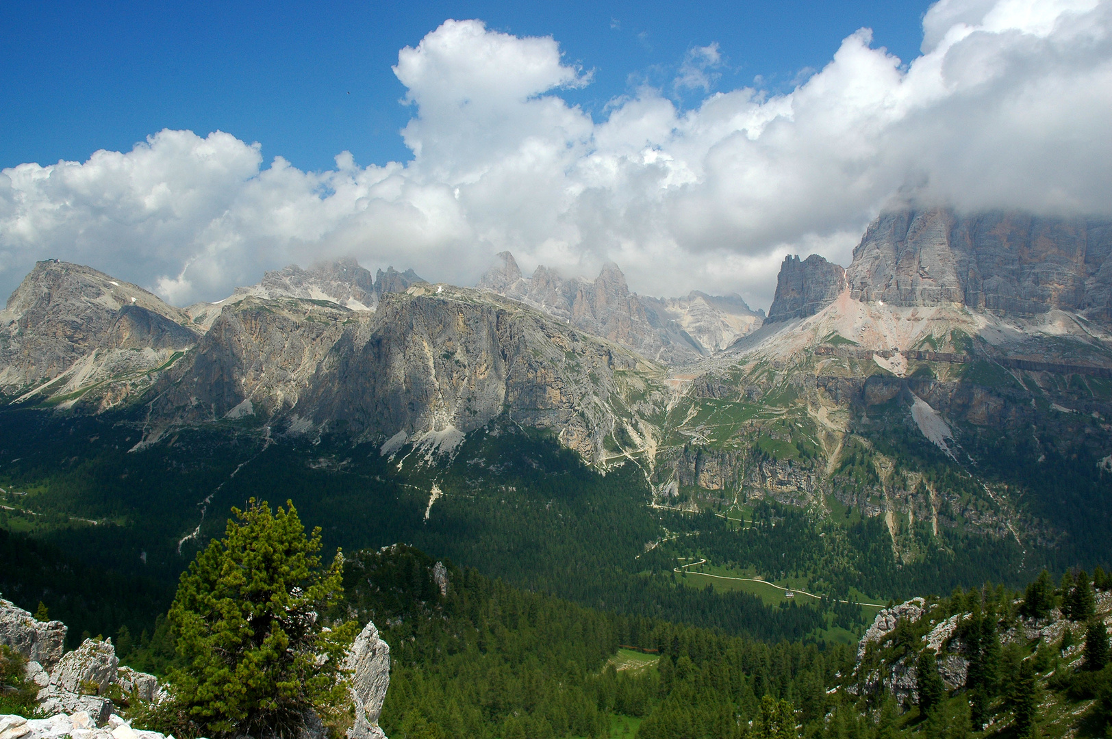 La montagne dans toute sa splendeur.