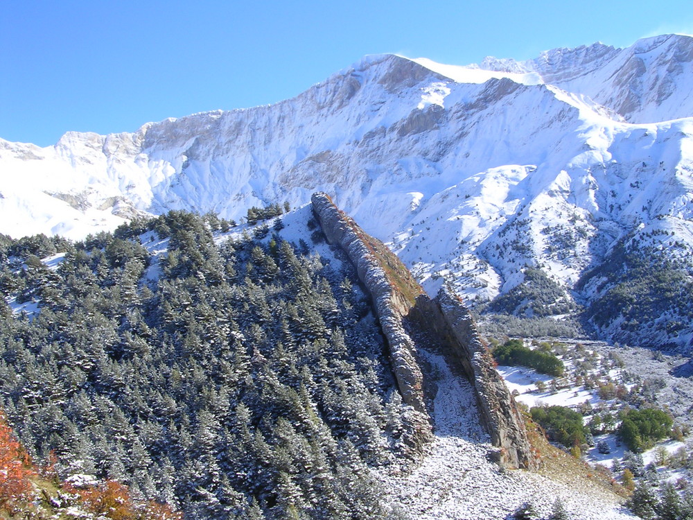 La montagne ds toute sa splendeur