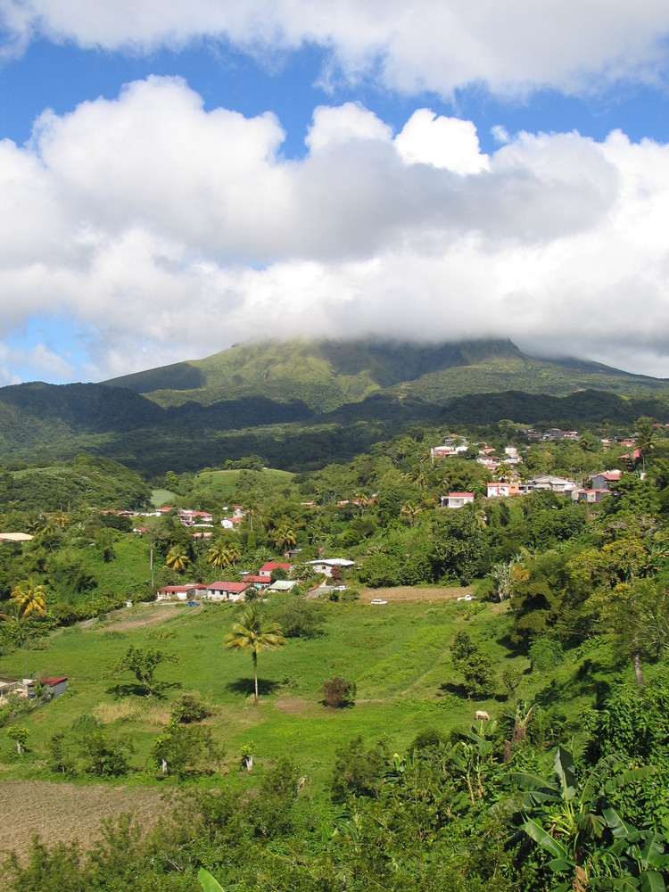 La montagne Pelée, Martinique