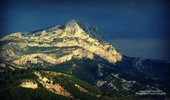 La montagne Ste Victoire (Aix-en-Provence)