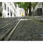 La montée vers le Bairro Alto, quartier ancien du Fado