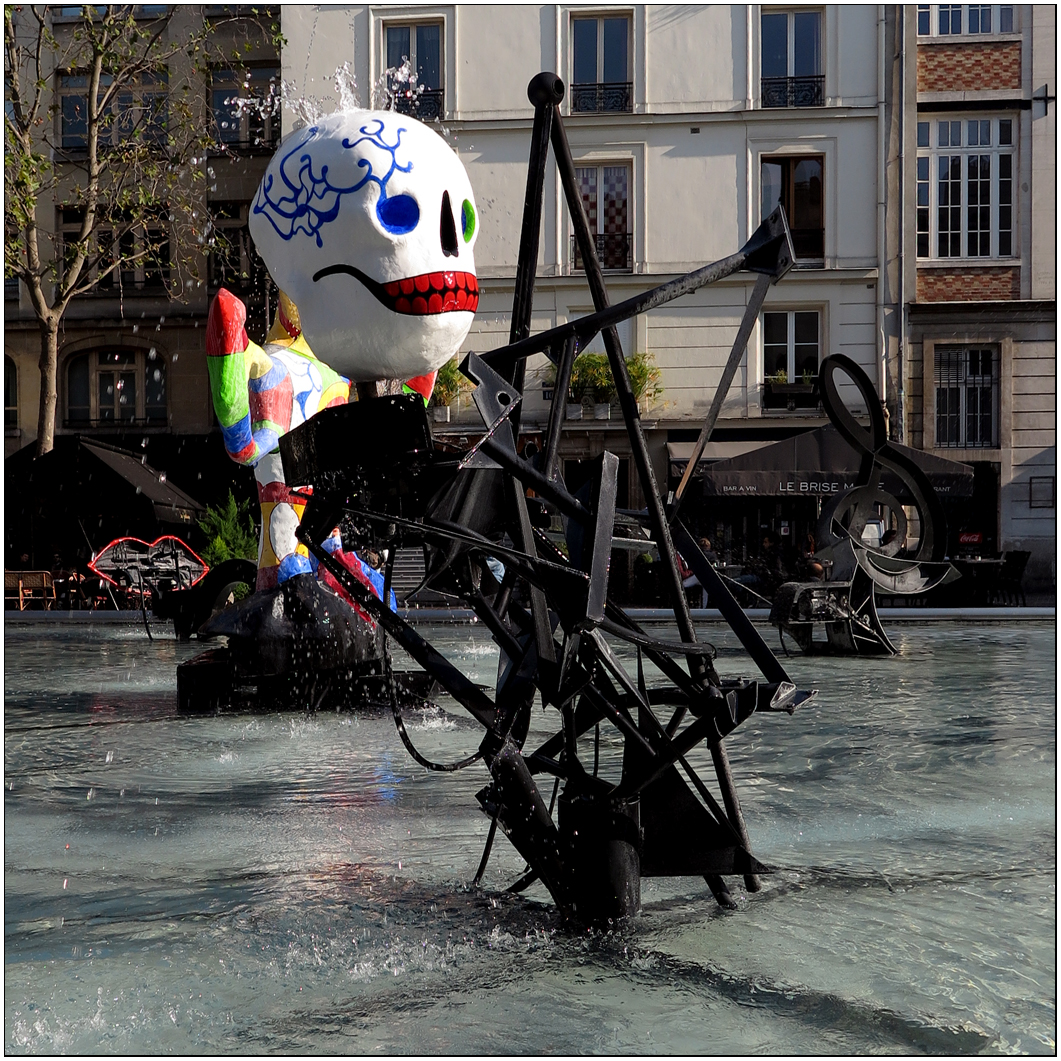 La mort - Fontaine Stravinsky - Paris