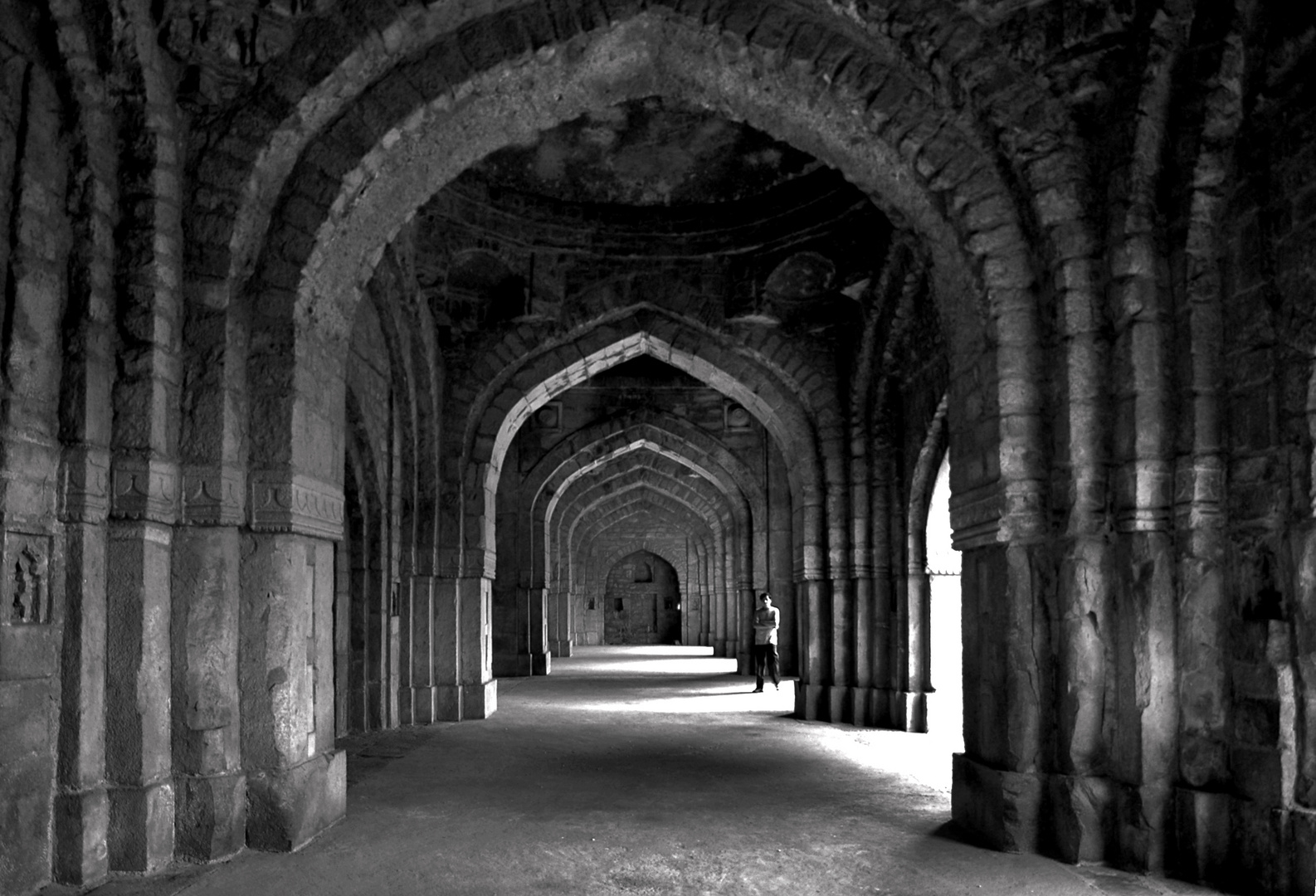 La moschea di Begunpur - India