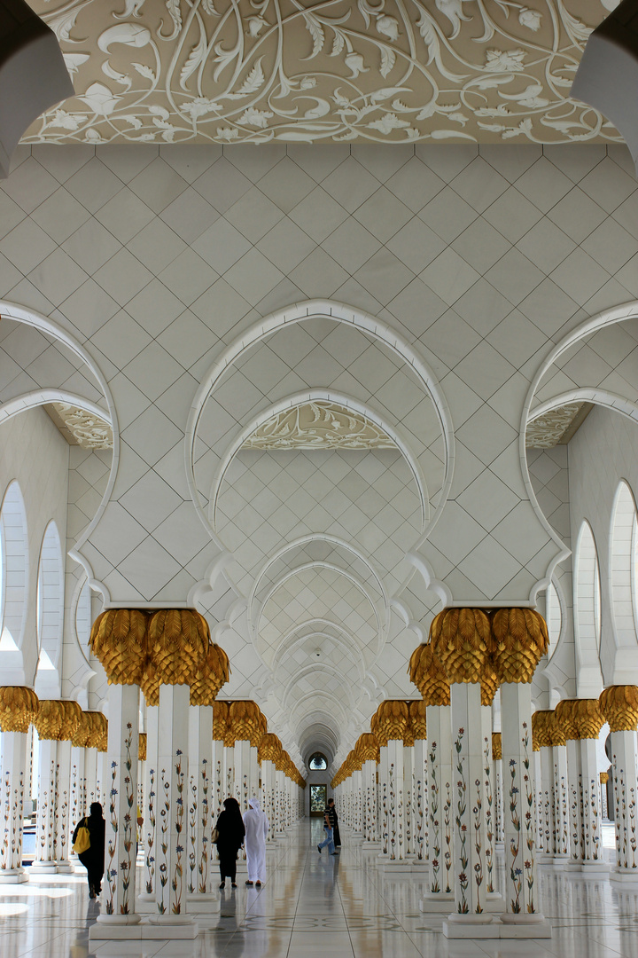 La mosquée d'Abu Dhabi 2