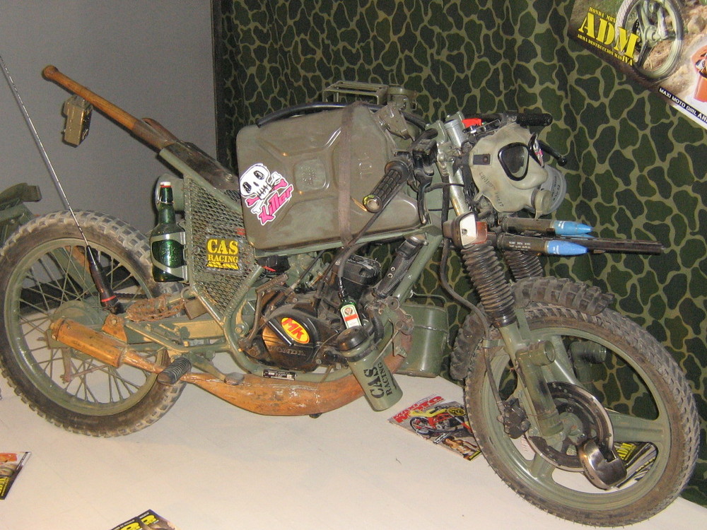 La moto de la guerra