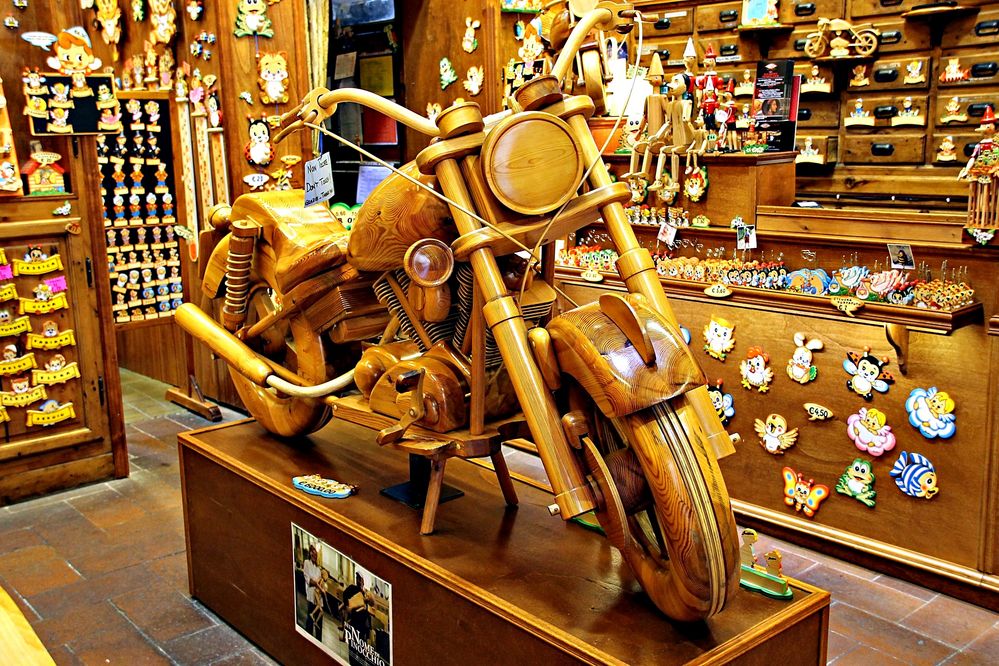 la moto de Pinocchio ?