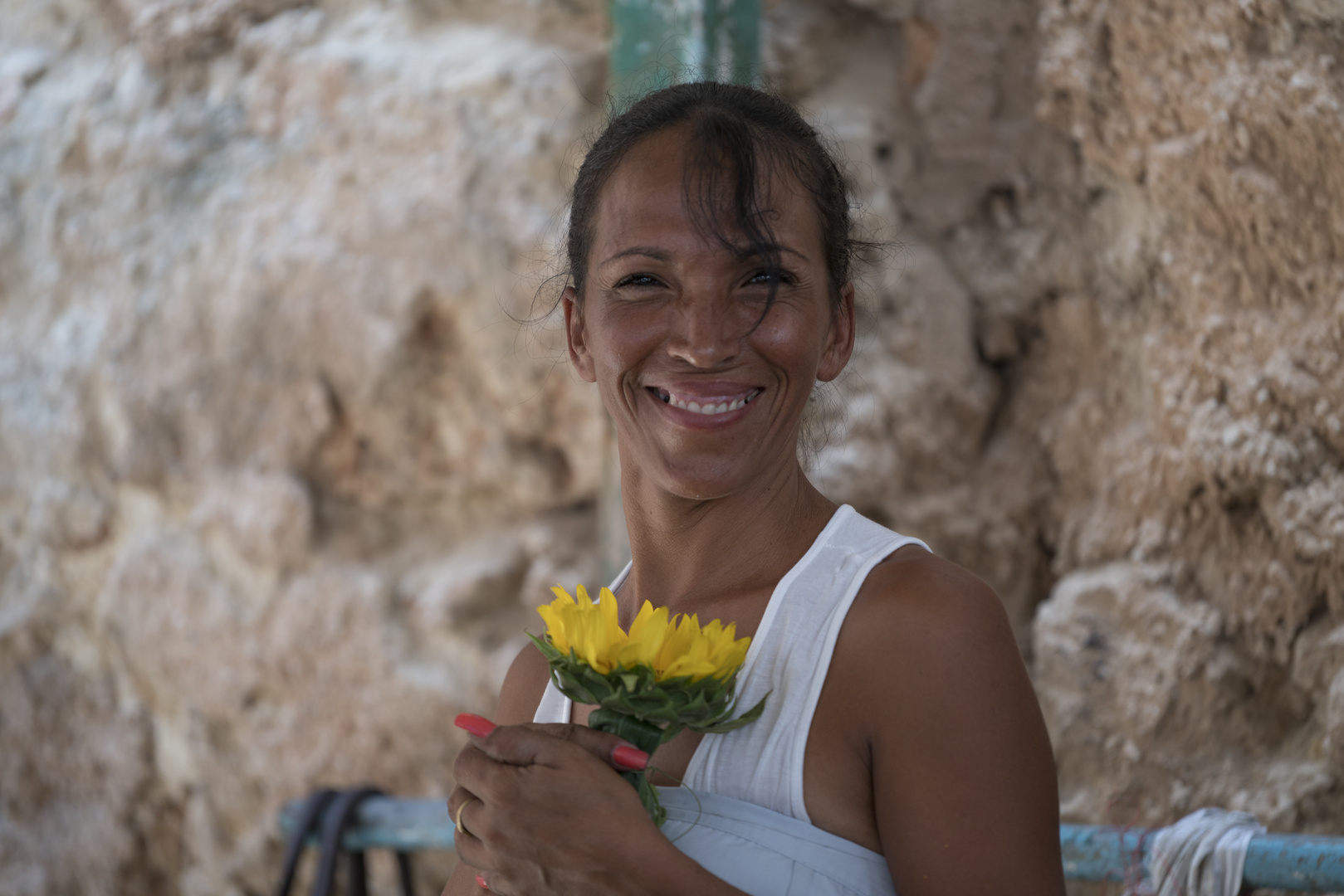 la mujer flores no.2