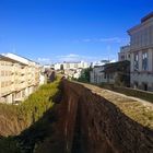 La Muralla de Lugo . Vista de ambos lados.