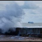 La navette de Belle île en approche...