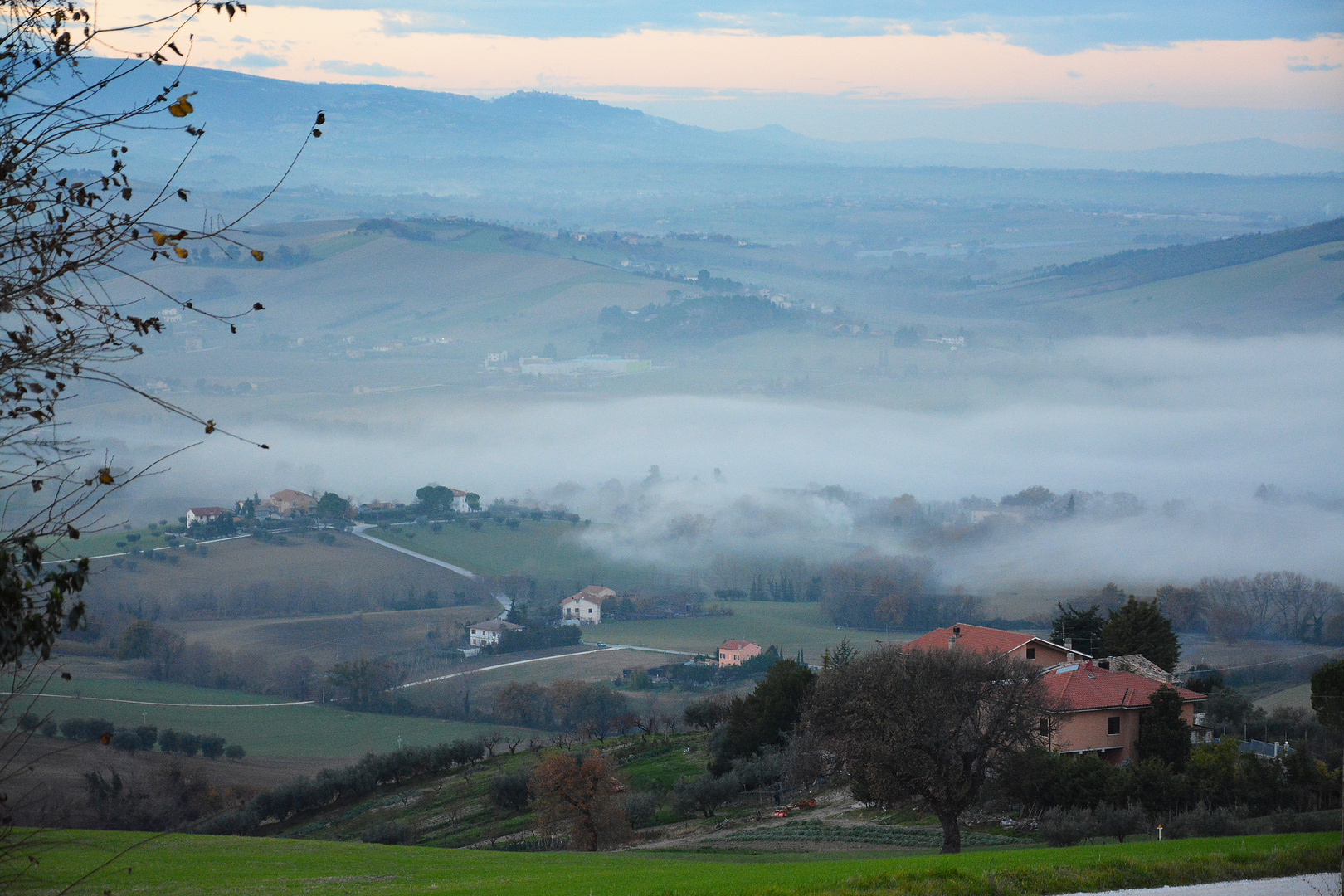 La nebbia avanza