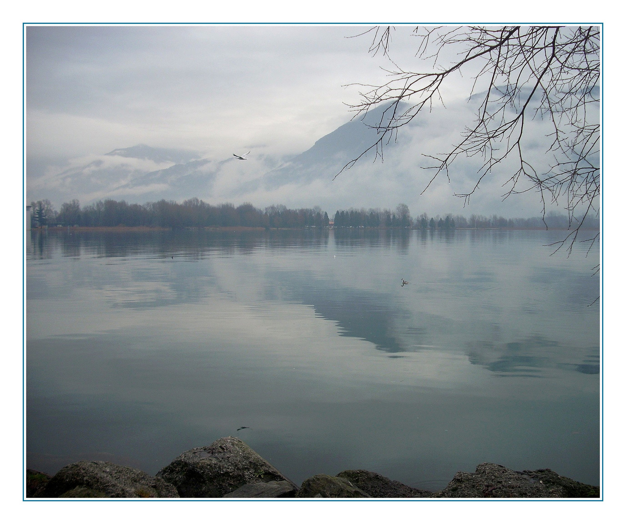 ...la nebbia si dirada...