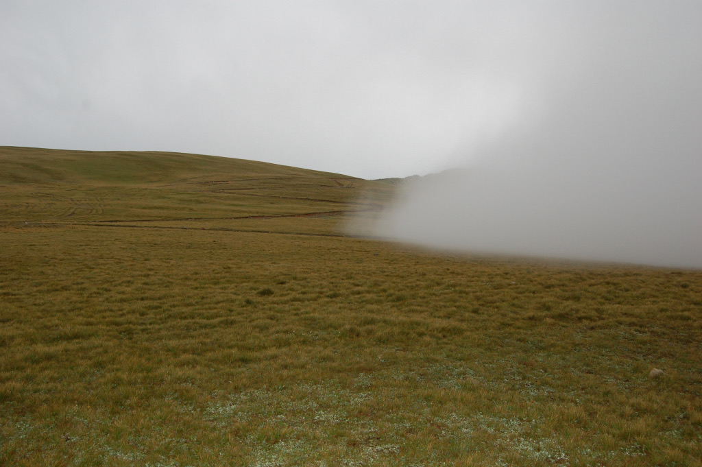 La nebbia si ritira