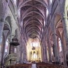 La nef de la Cathédrale Saint-Jean-Baptiste de Bazas