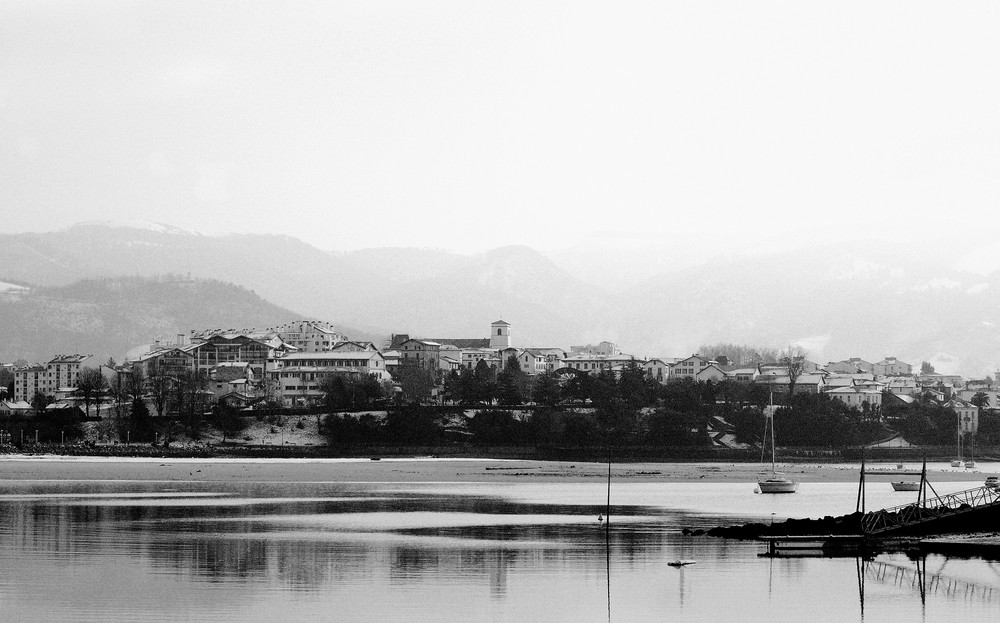 la neige a hendaye