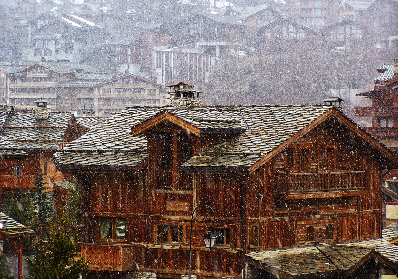 La neige en mai 2009