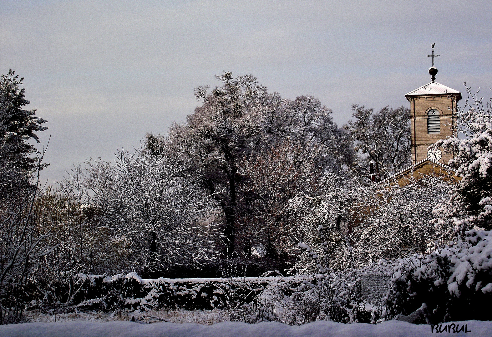 LA NEIGE EST ARRIVEE A PASSENANS