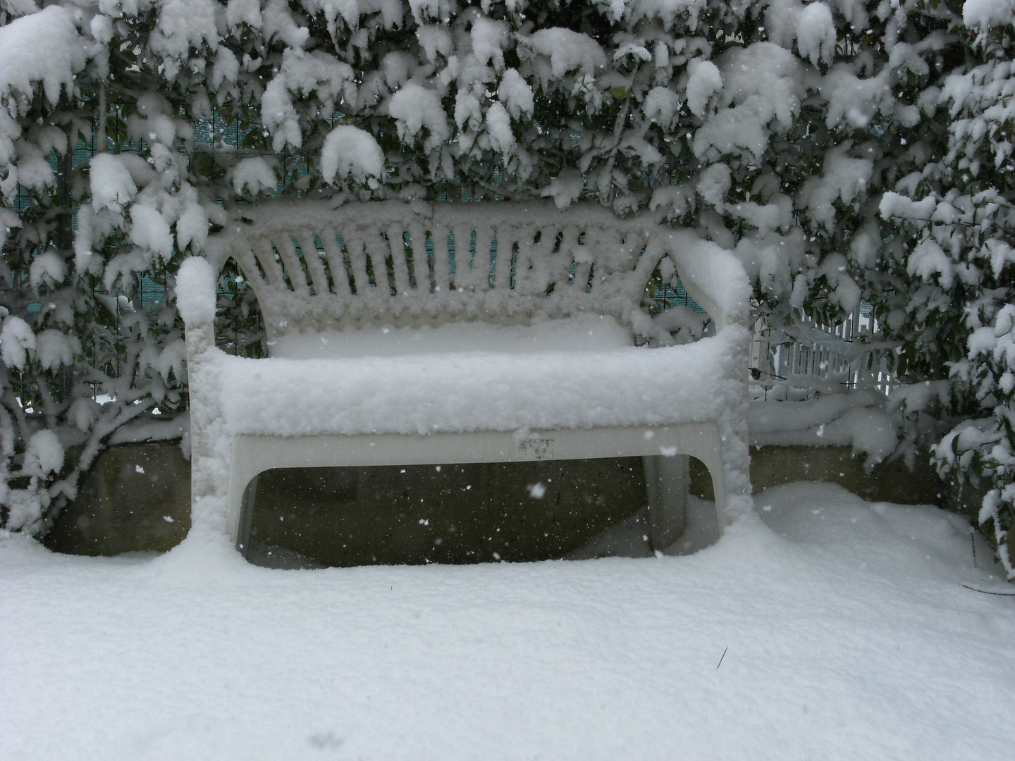 La neve cade anche a Caorle