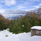 La nieve y el otoño