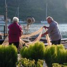 La nonna e il nonno...ancora a pesca insieme.