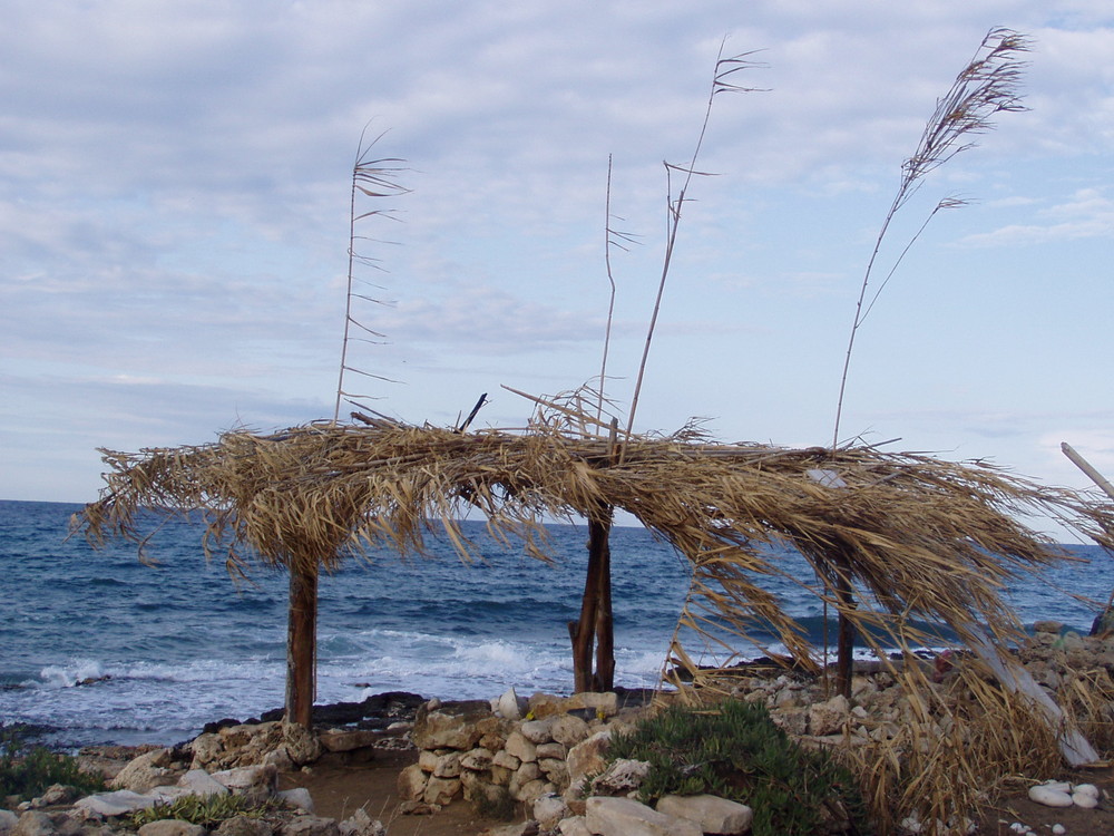 la nostra capanna a laguna blu in puglia