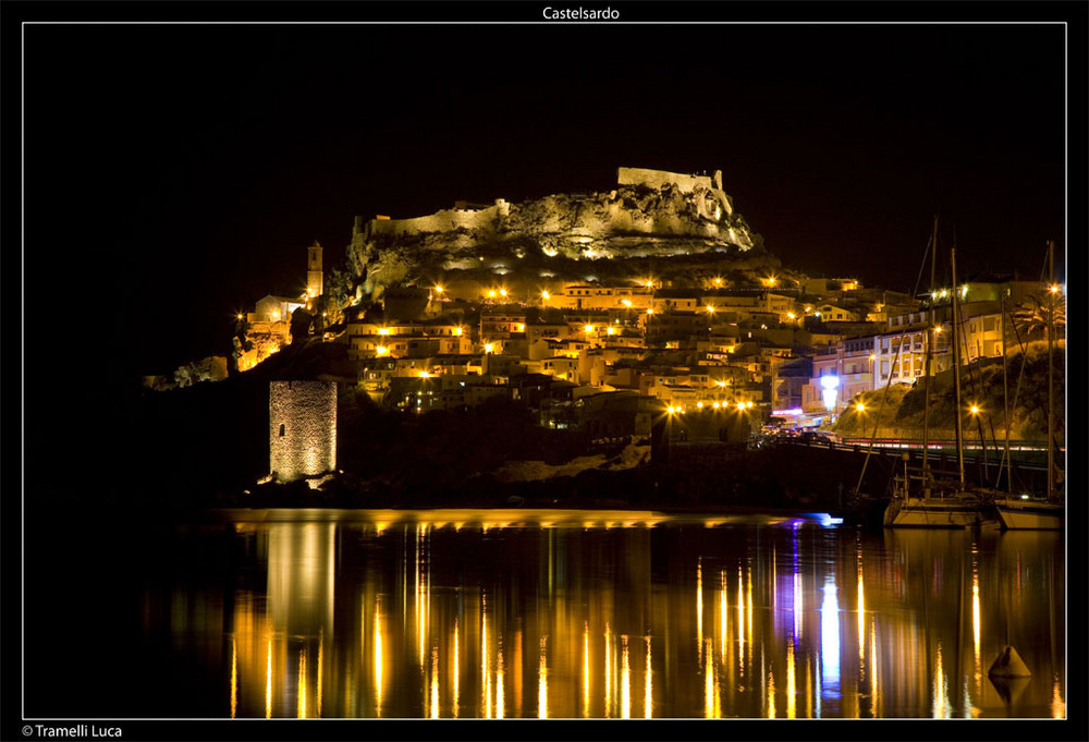 La notte su Castelsardo