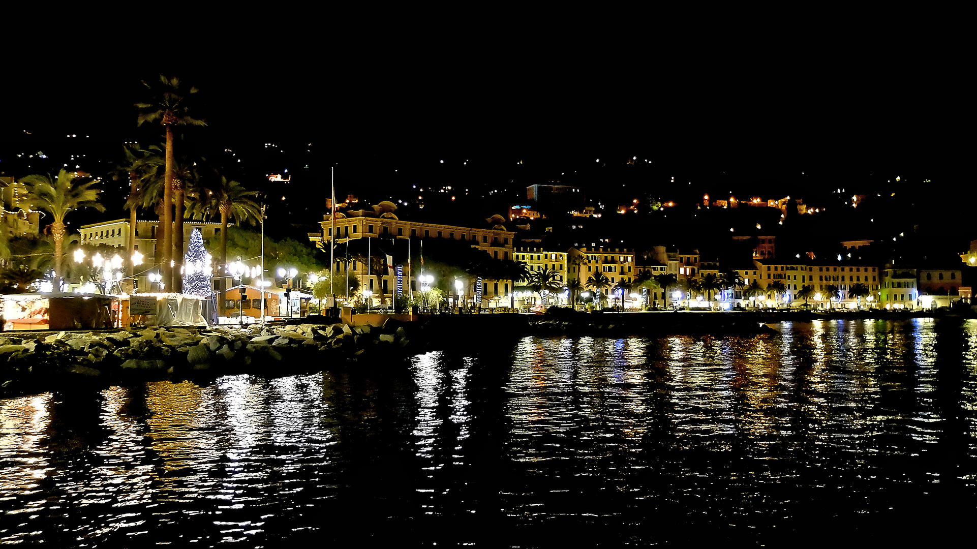 La nuit à Santa Margherita