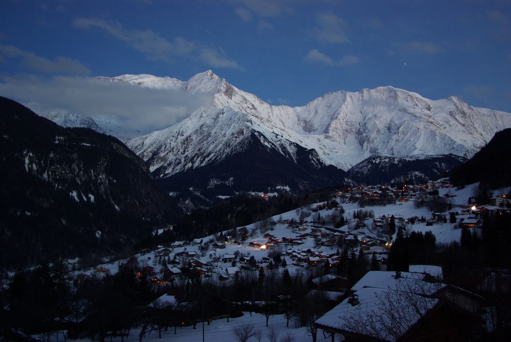 La nuit sur le Mont Blanc de JM2 