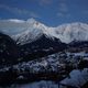 La nuit sur le Mont Blanc