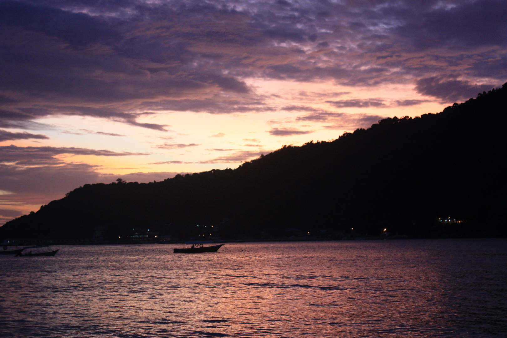 la nuit tombe