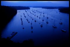 La nuit tombe sur l'Odet