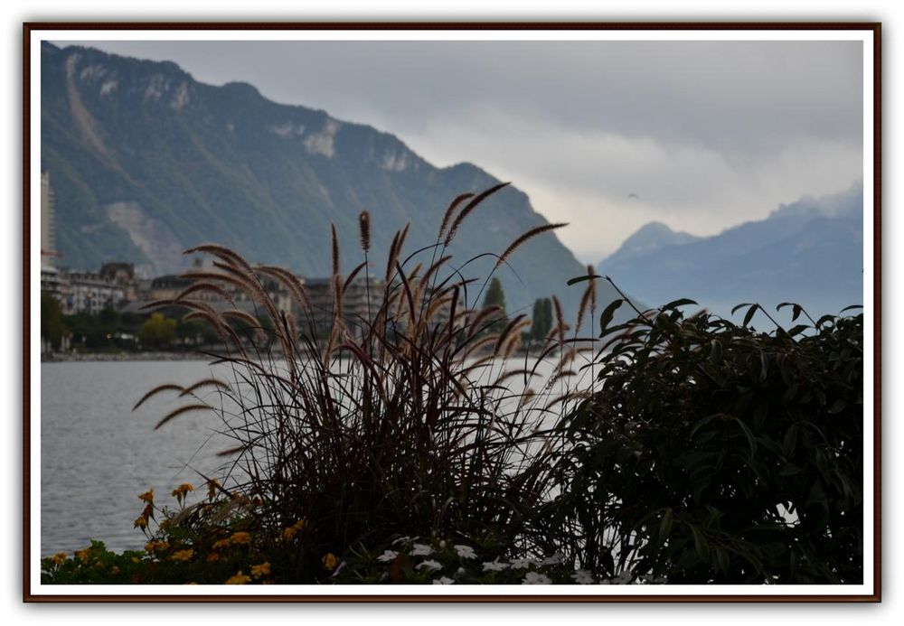 La nuit tombe sur MONTREUX