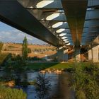 La otra cara del puente del Centenario ---Ponferrada---