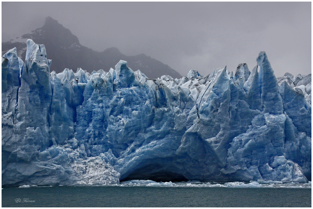 La otra pared del glaciar