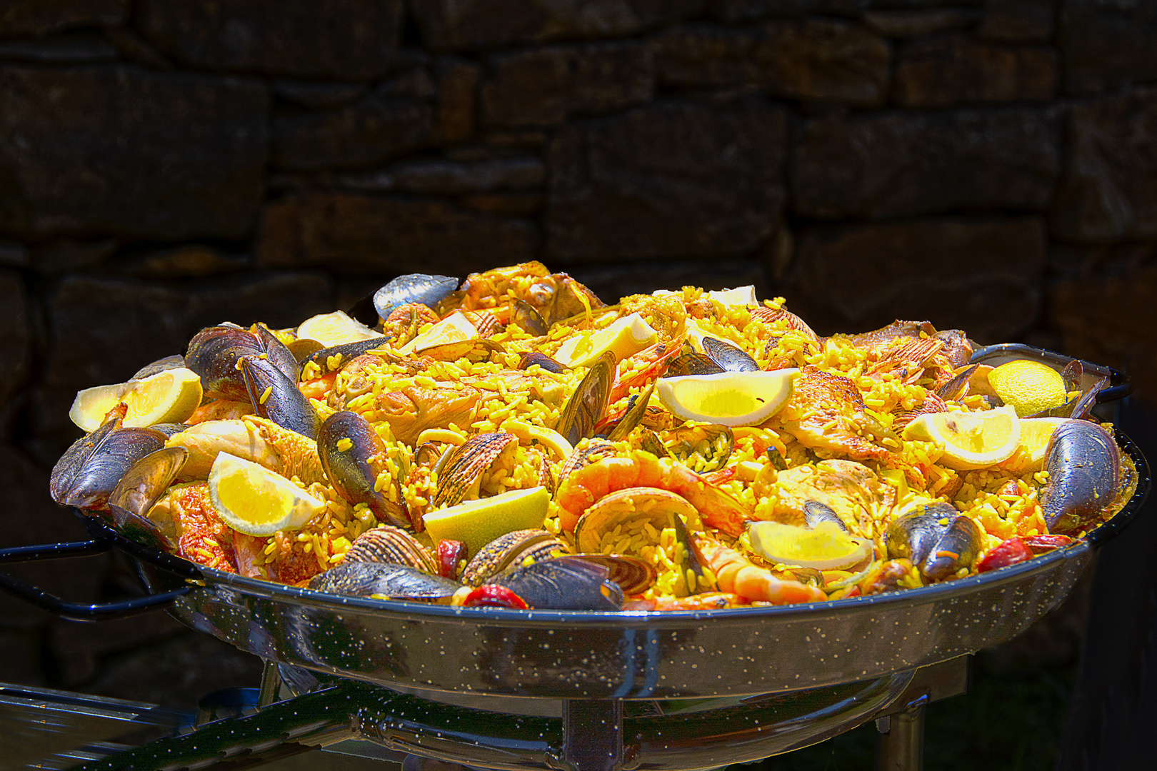 La paella!