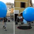 La palla si mangia l' uomo