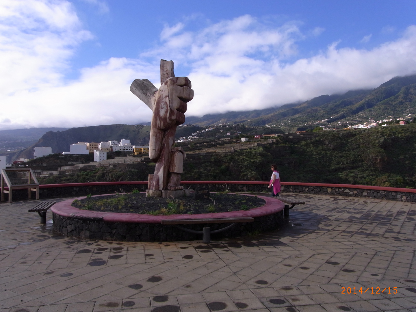 La Palma 2014 - Mirador Barranco del Carmen