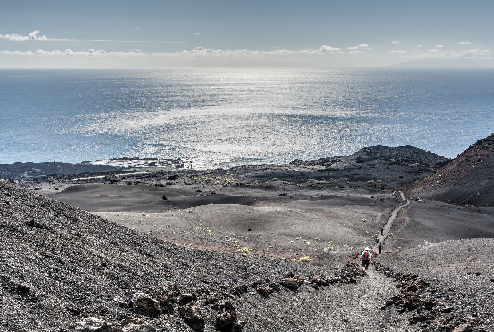 La Palma - Abstieg zum Faro de Fuencaliente