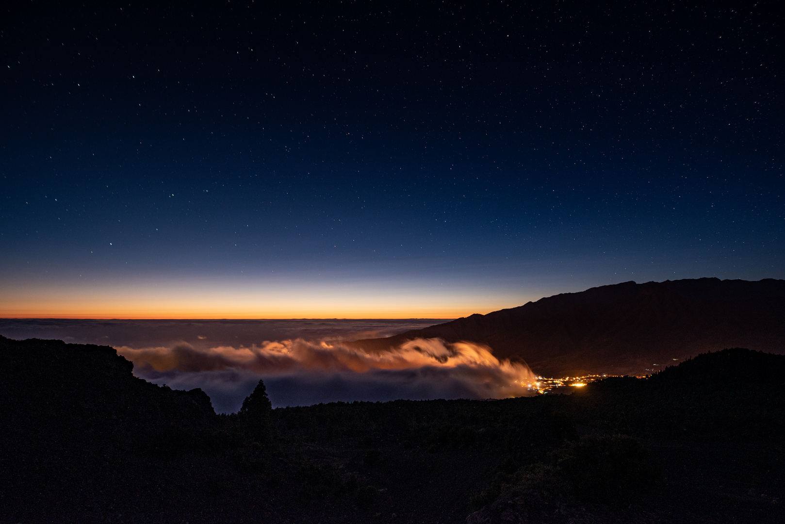 La Palma, Blaue Stunde