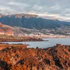 La Palma - Blick nach Santa Cruz von Cancajos 