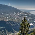 La Palma - Blick vom Aussichtspunkt Las Cabezadas nach Süden