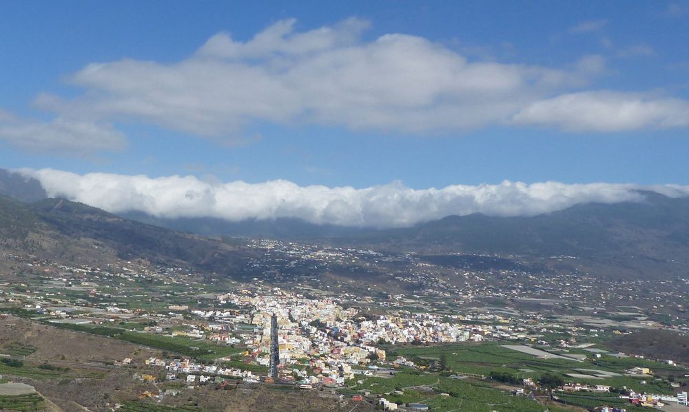 La Palma - der doppelte Wolkenwasserfall