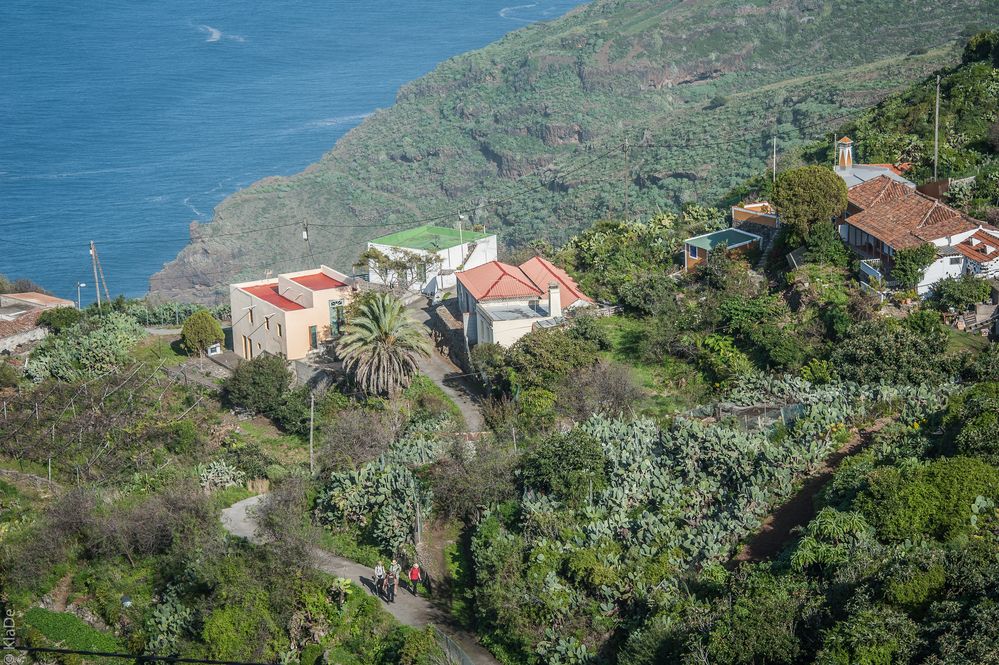 La Palma - Die Küste beim Weiler Galegos