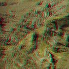 La Palma Felswand am Roque de los Muchachos (3D-Ana - Cha)