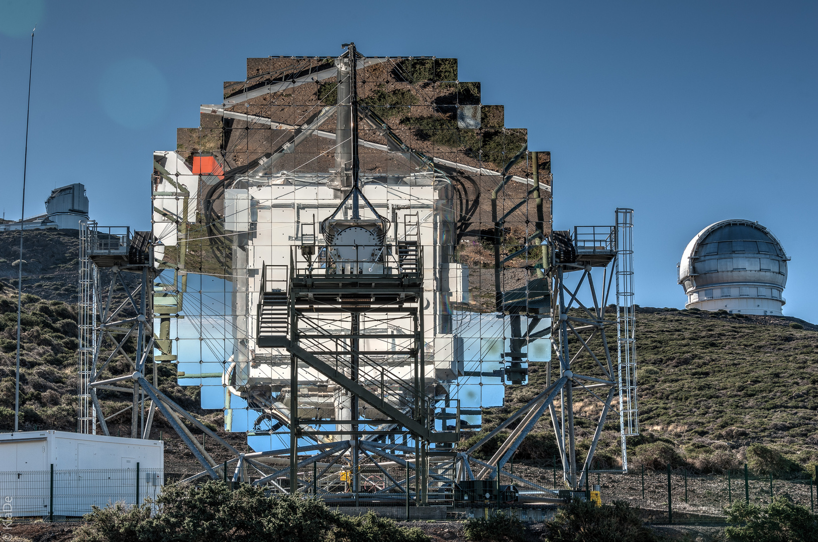 La Palma - Roque de los Muchachos - HEGRA Teleskop