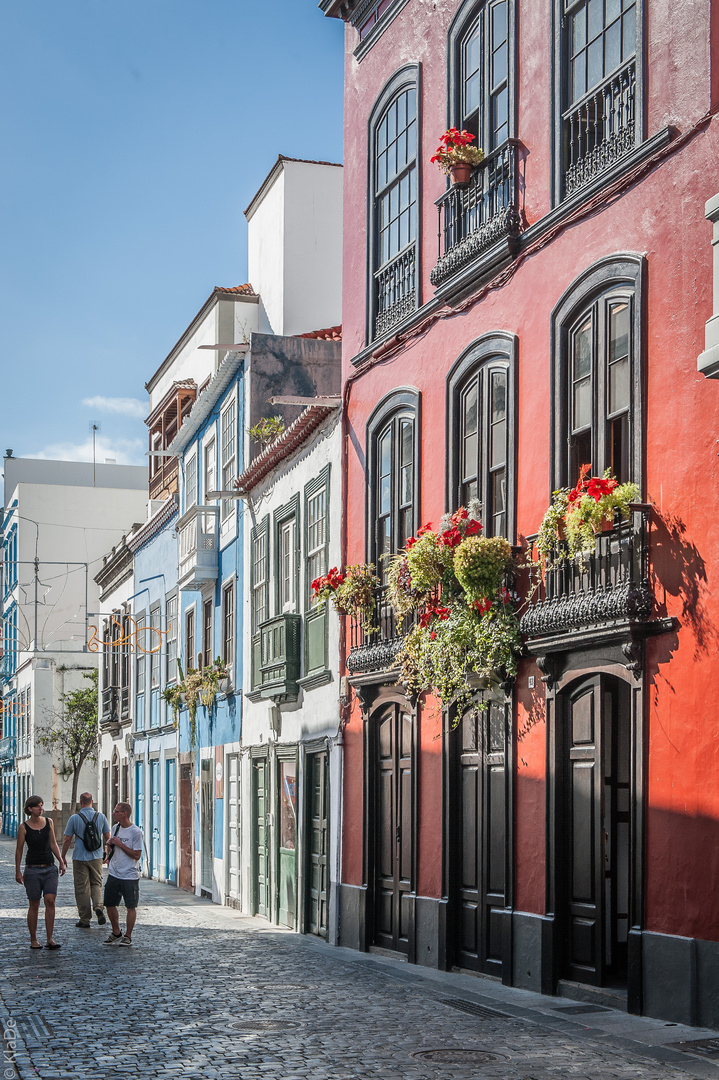 La Palma - Santa Cruz de la Palma - Einkaufsstrasse 