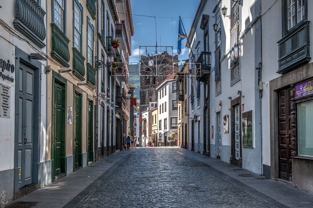 La Palma - Santa Cruz de la Palma - Einkaufsstrasse 