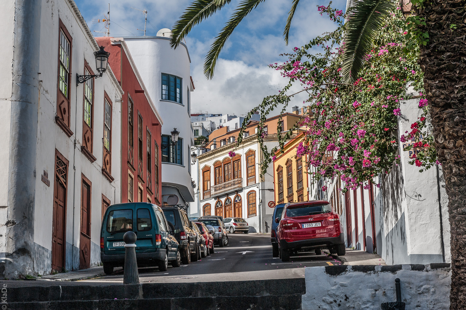 La Palma - Santa Cruz de la Palma - Strassenszene in San Telmo